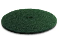 Pad,v. éénschijfsreinigingsmach.,5pads,Middelhard,Ø 432mm,groen
