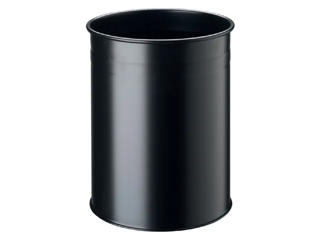 Papierbak Durable 3304-01 15 liter rond zwart