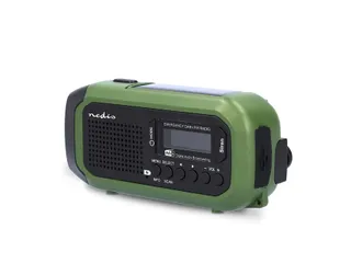 Noodradio Nedis DAB+ FM zonnepaneel - 3