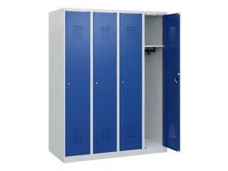schoollocker,HxBxD 1530x1200x500mm,4vak,vak B 300mm,cil.-slot - 1