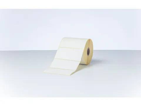 Brother BDE-1J050102-102 voorgestanste labelrol met witte labels van 1