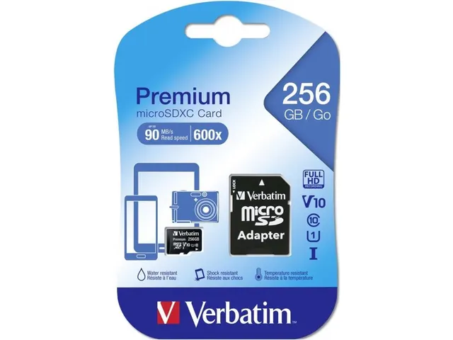 Premium Micro Sdxc Card 256Gb