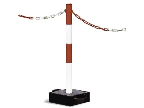 Kettingstaander Mobiel Staalbuis Hxø 1000X60Mm Met Handgreep