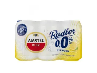 Bier Amstel Radler 0.0% blik 330ml - 3