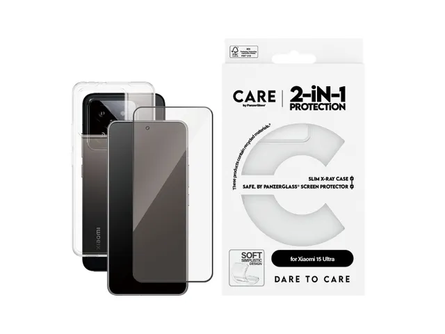 PanzerGlass CARE by 2-in-1 Bundle Xiaomi 15 Ultra, Xiaomi, Xiaom