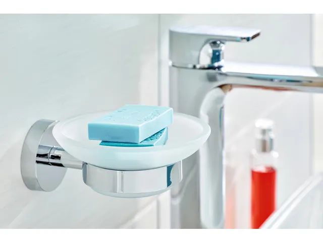 Zeephouder Tesa Smooz 40324 chroom/glas