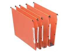 Hangmap Esselte Orgarex Dual lateraal A4 30mm U-bodem oranje