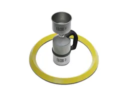 Flexibele afsluitbarrière,v. chemicaliën,HxØ 50x500mm,PU,geel