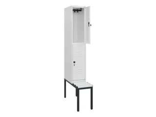 Dubbeldekse dekenkist,HxBxD 1950x300x815mm,1x2vak.,vak B 300mm - 2