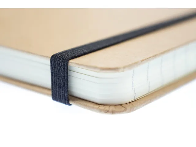 Carnet de notes Kangaro A5 kraft ligné 96 feuille 80 gr blanc crème