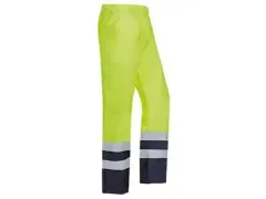 Sioen Norvil 799Z regenbroek, geel/marineblauw, maat M, per stuk