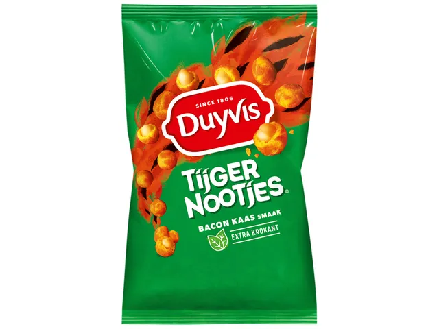 Tijgernootjes Duyvis bacon cheese sachet 1kg