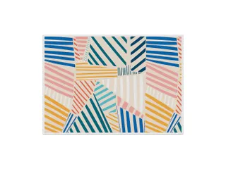 Placemat 45x32cm PVC Vormen 6 Stuks - 1