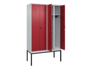 locker voor scheiding van kleding,HxBxD 2120x1200x500mm,4vak - 2