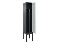 locker voor scheiding van kleding,HxBxD 2120x400x500mm,1vak
