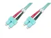 Digitus Fiber Optic Patch Cord 2m turkoois