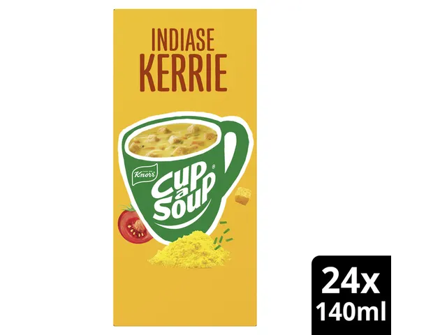 Cup a Soup Knorr Indiase kerrie Soep 24x140ml
