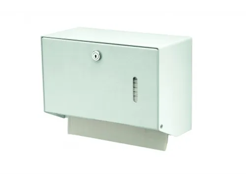 Handdoek Dispenser RVS Wit Klein C-vouw Z-vouw