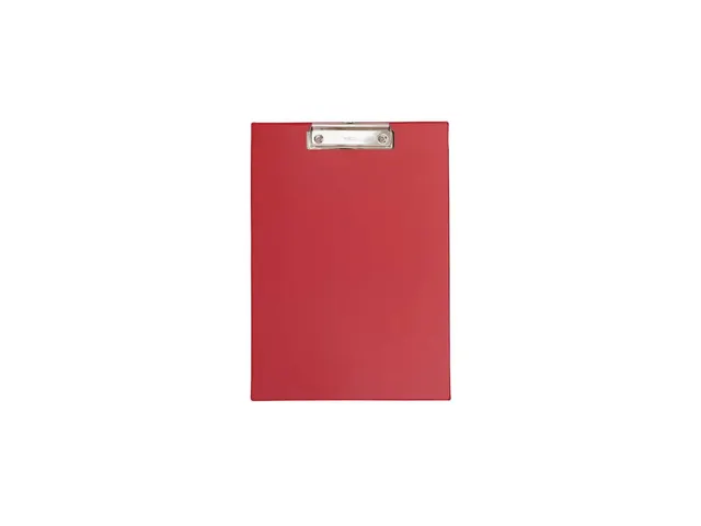 Klembord MAUL PVC folie Rood A4 staand