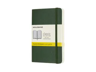 Notitieboek Moleskine pocket 90x140mm ruit 5x5mm soft cover zwart - 1