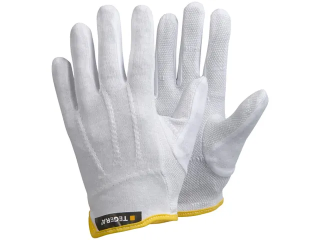 Tegera 8127 precisiehandschoenen, wit, maat 10, per 12 paar