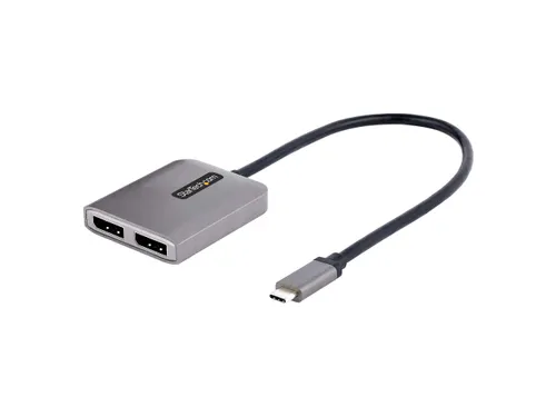2-Port USB-C MST Hub - USB Type-C naar 2x DisplayPort 4K