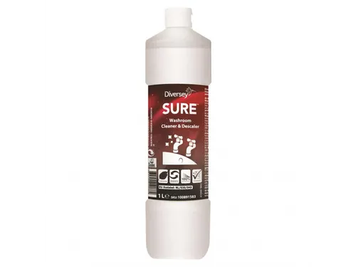 SURE Washroom Cleaner&Desc. Sanitairreiniger Ontkalk 6x1 Liter