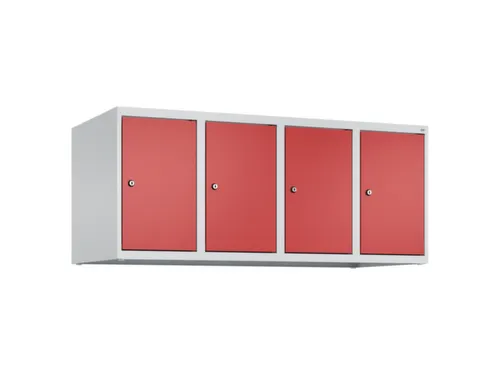 opzetkast,v. locker,4vak.,vak B 300mm,HxBxD 500x1200x500mm