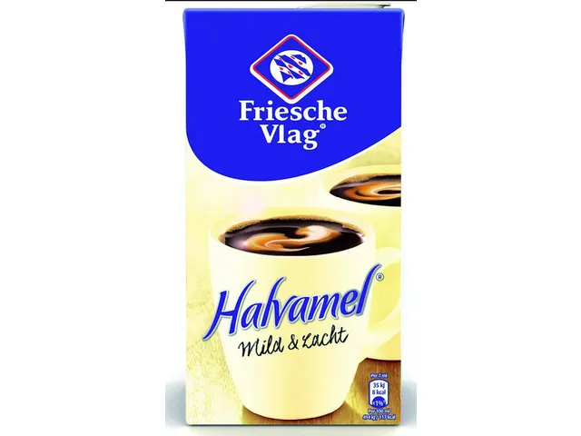 Koffiemelk Friesche Vlag halvamel 455ml