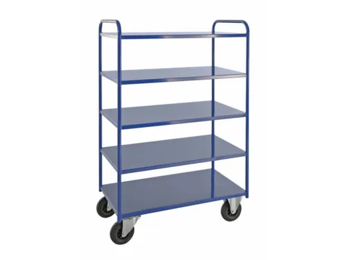 etagewagen,draagverm. 400kg,5etage(s),laadvl. LxB 900x440mm,staaletage