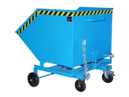 Kiepbak Spaander-Uitvoering 1285x1340x1430mm 1000l Wielen/Vorksloffen