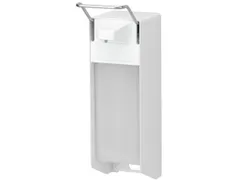 Zeepdispenser Desinfectiedispenser wit 1000ml korte beugel ingo-man v