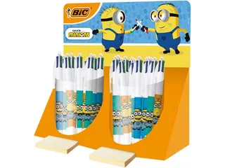 Colours Minions 4-kleurenbalpen medium display 40 stuks - 3