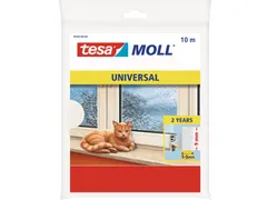 Moll Universal tochtstrip 10mx9mm wit