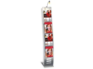 Infostandaard Hxbxd 1650X260X420Mm Ral9006 - 6
