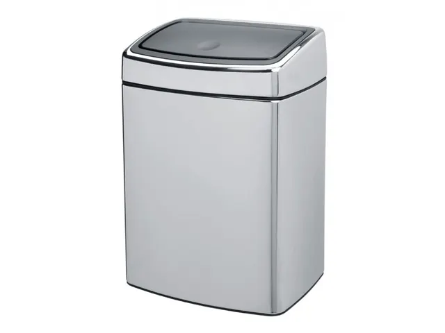 Wandafvalbak Touch Bin 10 Liter Rvs
