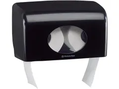 Aquarius 7191 Duo toiletpapier dispenser traditioneel zwart