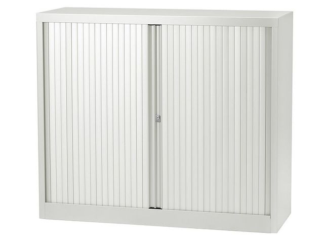 Roldeurkast Inclusief 2 Legborden Lichtgrijs 103x120x43 | ArchiefkastOnline.nl