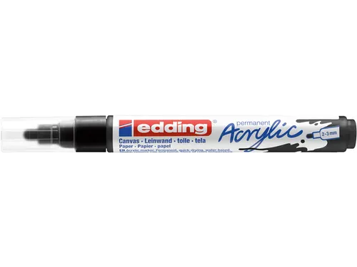 Acrylmarker edding e-5100 medium zwart