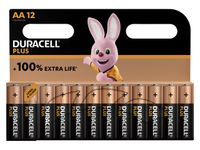 Batterij Duracell Plus 12xAA