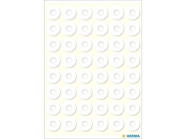 Herma 5816 Versterkingsringen 12mm Wit 240 Stuks