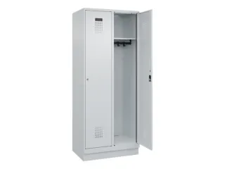 locker,HxBxD 1950x800x500mm,2vak,vak B 400mm,cil.-slot,sokkel - 2