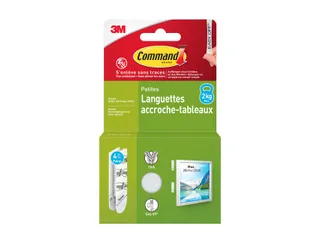 Bevestigingsstrip Command klik vast klein 1,8kg wit - 1