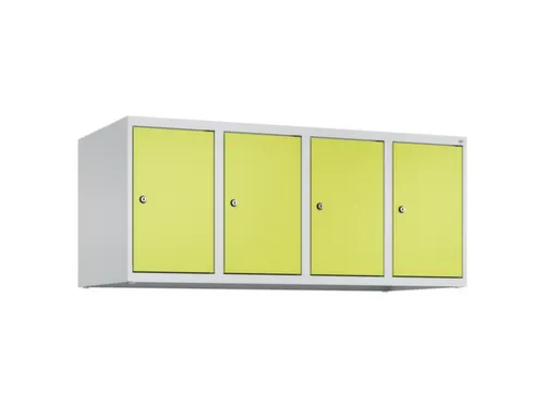 opzetkast,v. locker,4vak.,vak B 300mm,HxBxD 500x1200x500mm