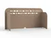 Ecran de séparation acoustique en feutre PET M 100x35cm Beige