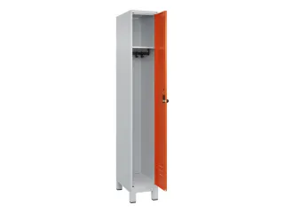 locker,HxBxD 1950x300x500mm,1vak,vak B 300mm,draaigrendel,voeten - 2