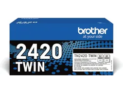 Toner Brother TN-2420TWIN zwart