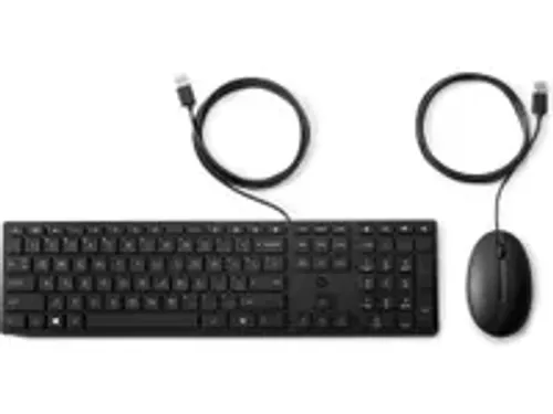 OUTLET 320MK muis en toetsenbord met kabel voor desktop AZERTY