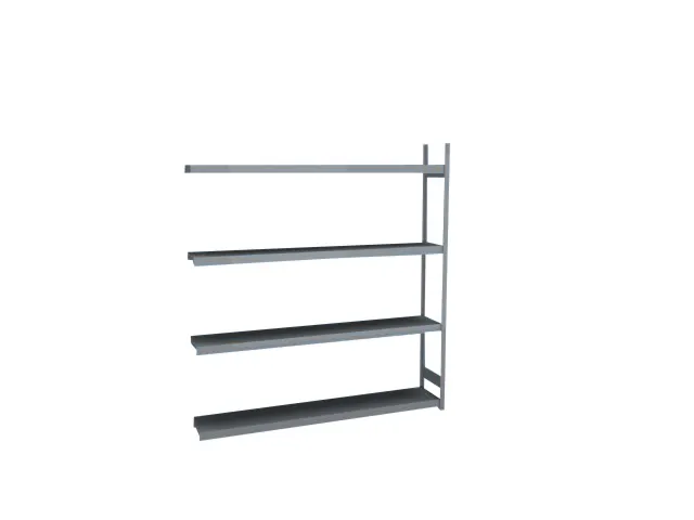 breedvakstelling,aanbouwveld,HxBxD 2500x2270x435mm,vakl. 350kg