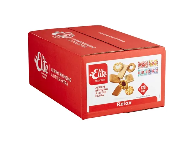 Koekjes Elite Selection Relax mix 120 stuks